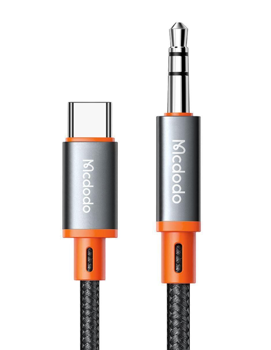 Cable USB C a tipo auxiliar 3.5 mm de 1.2 m Cable USB C a tipo auxiliar 3.5 mm de 1.2 m