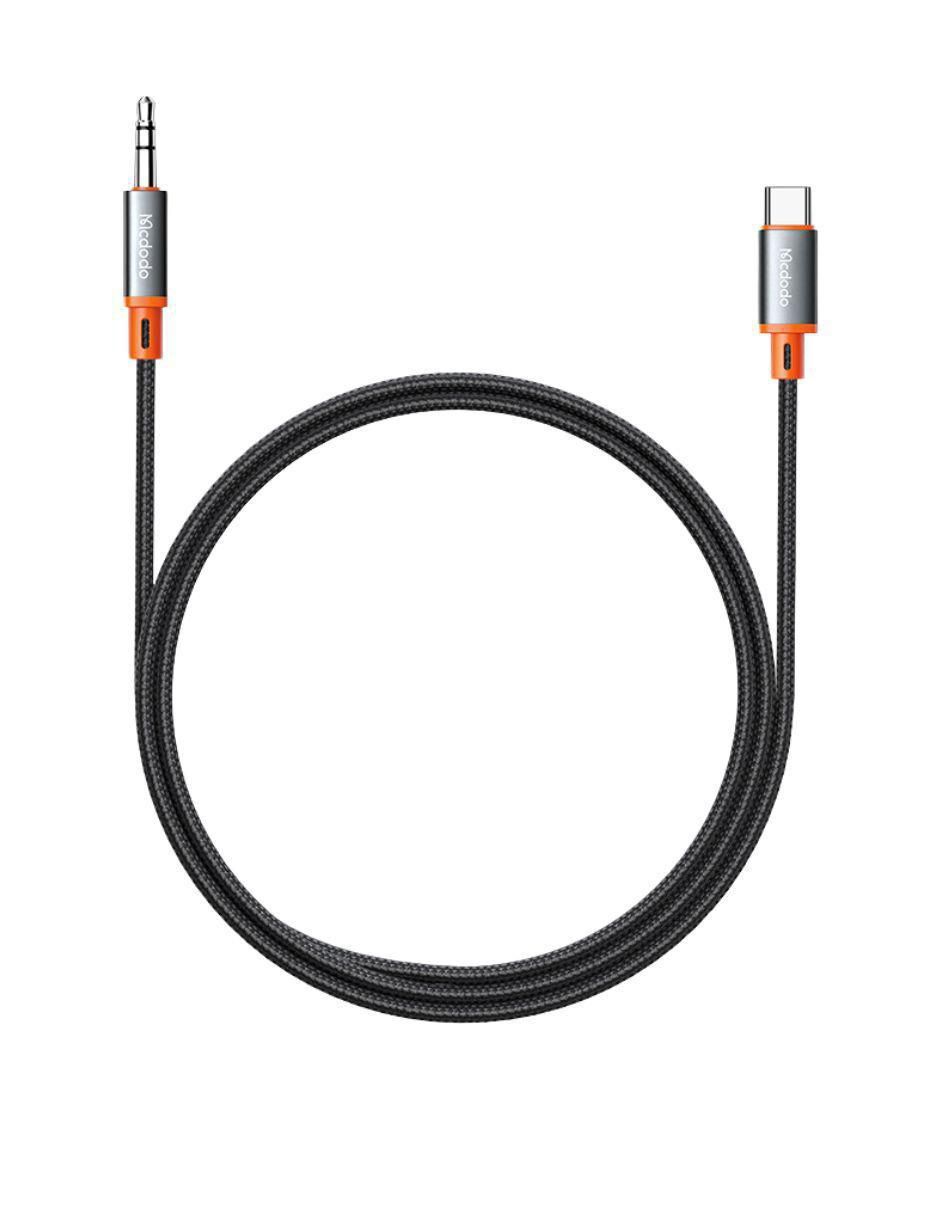 Cable USB C a tipo auxiliar 3.5 mm de 1.2 m 3