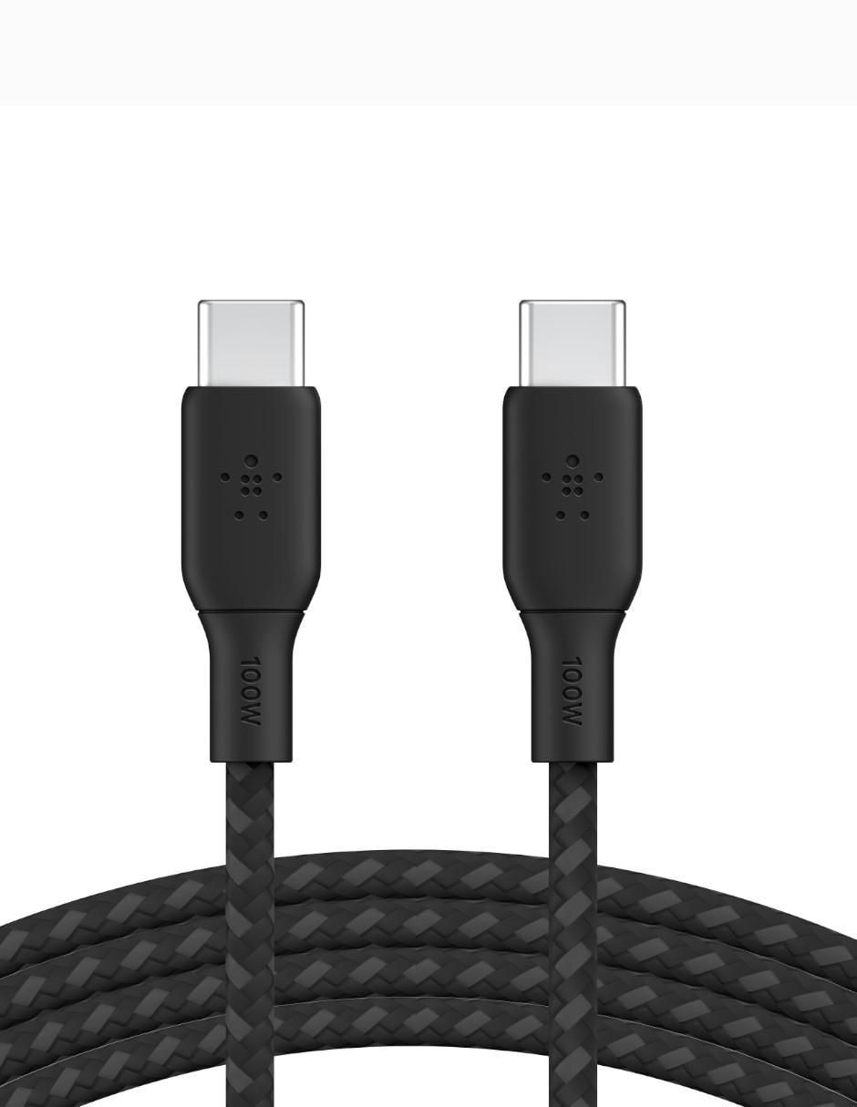 Cable de carga rápida UGREEN de USB 2.0 a USB-C, 1m de longitud. Color  Negro.