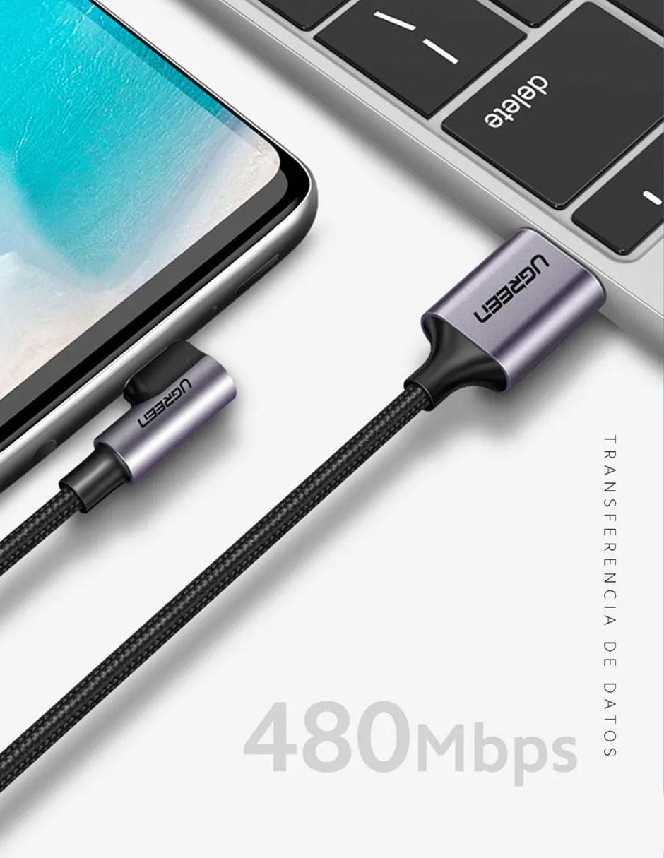 Cable USB C a tipo USB A de 2 m 3