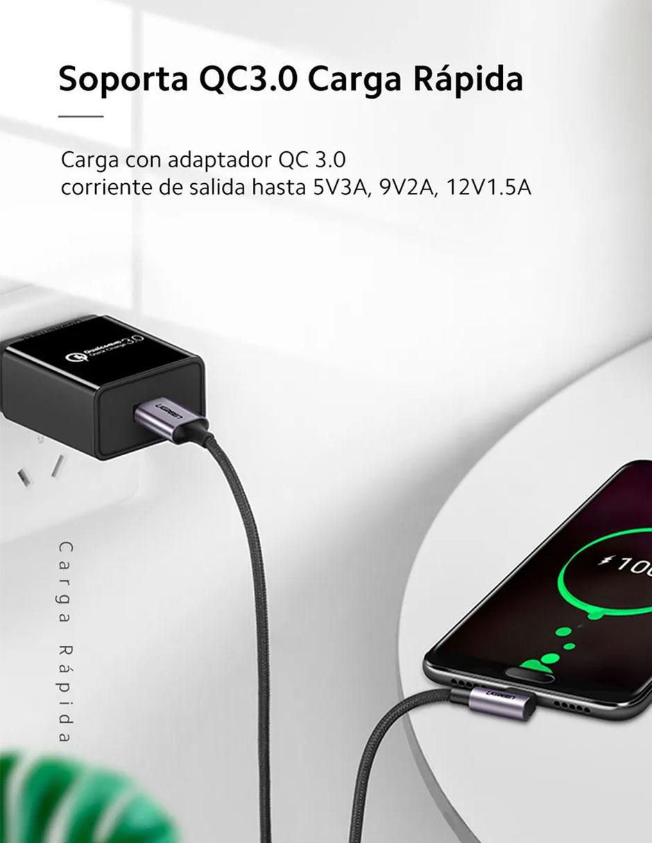 Cable USB C a tipo USB A de 2 m 4