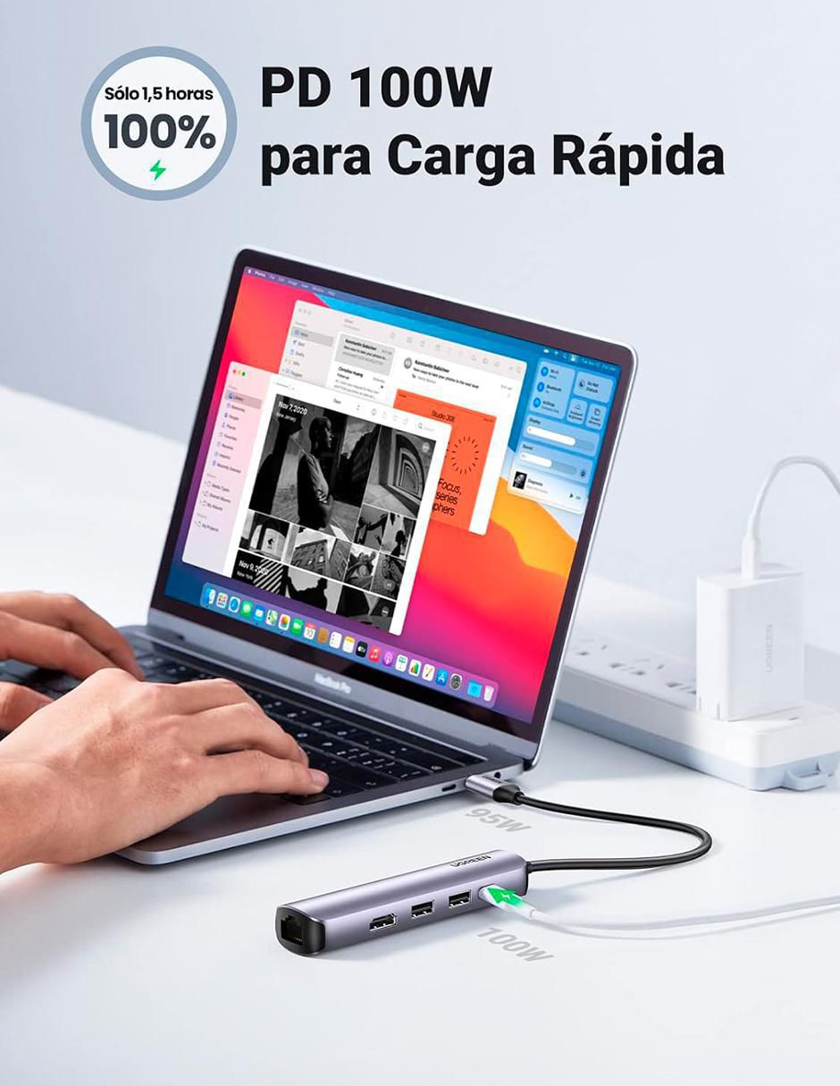 Adaptador multipuertos 4