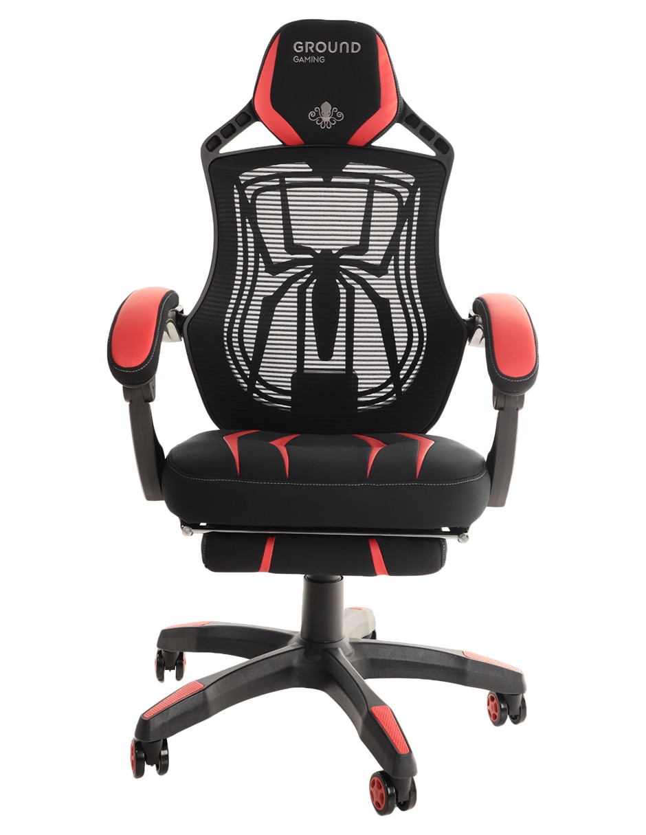 SILLA GAMER GROUND GAMING SPIDER, ROJO