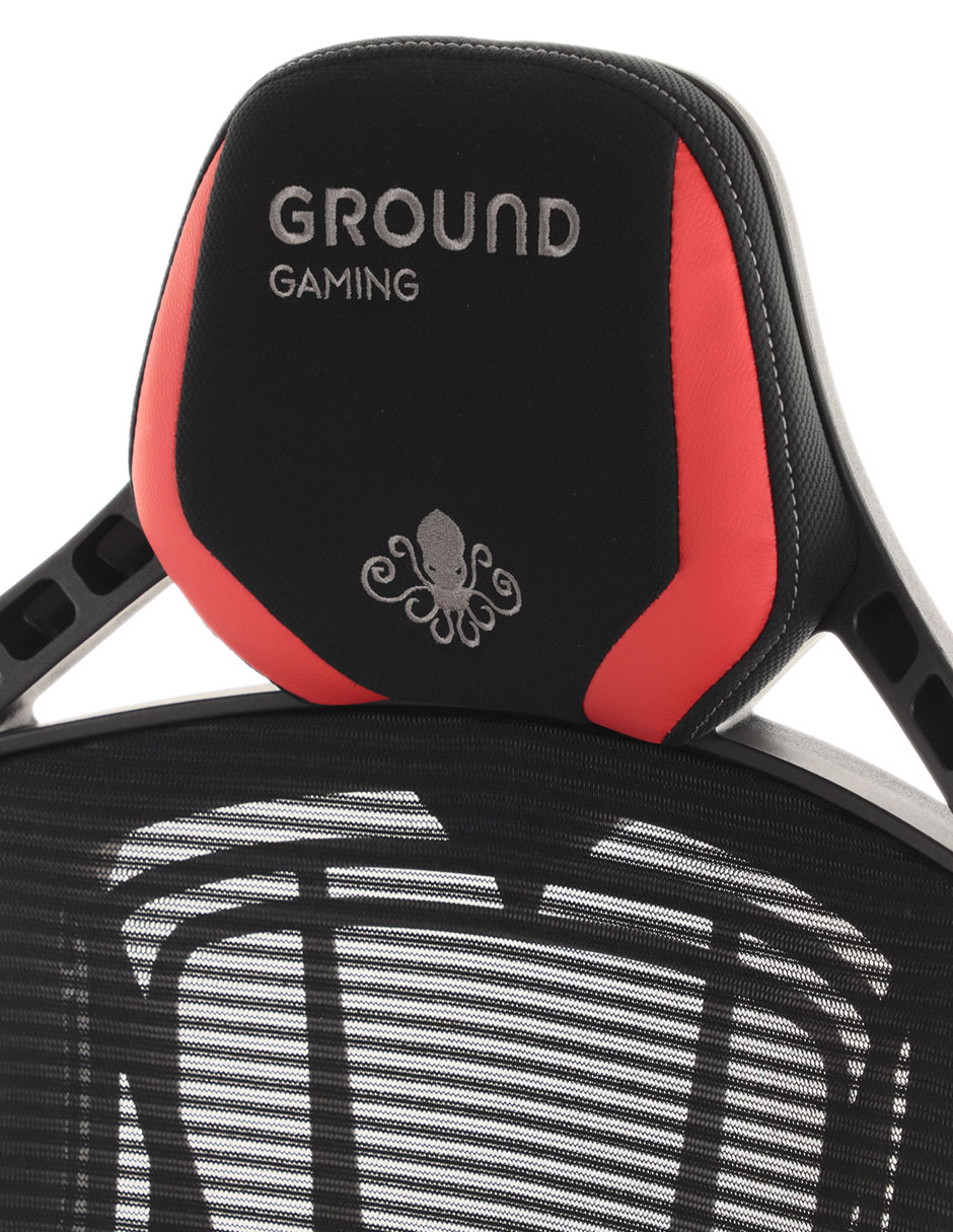 SILLA GAMER GROUND GAMING SPIDER, ROJO