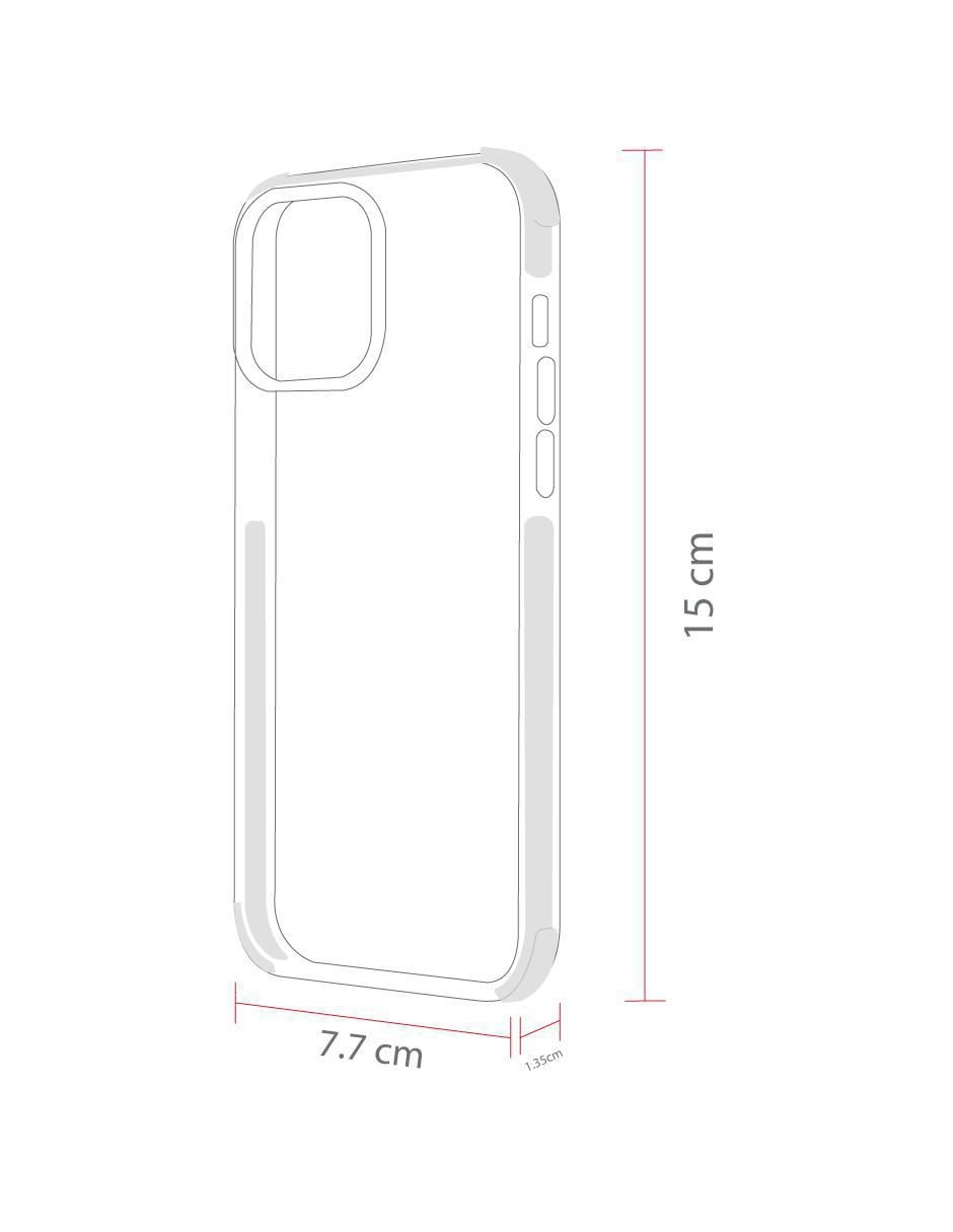 Funda para iPhone 14 de policarbonato 3