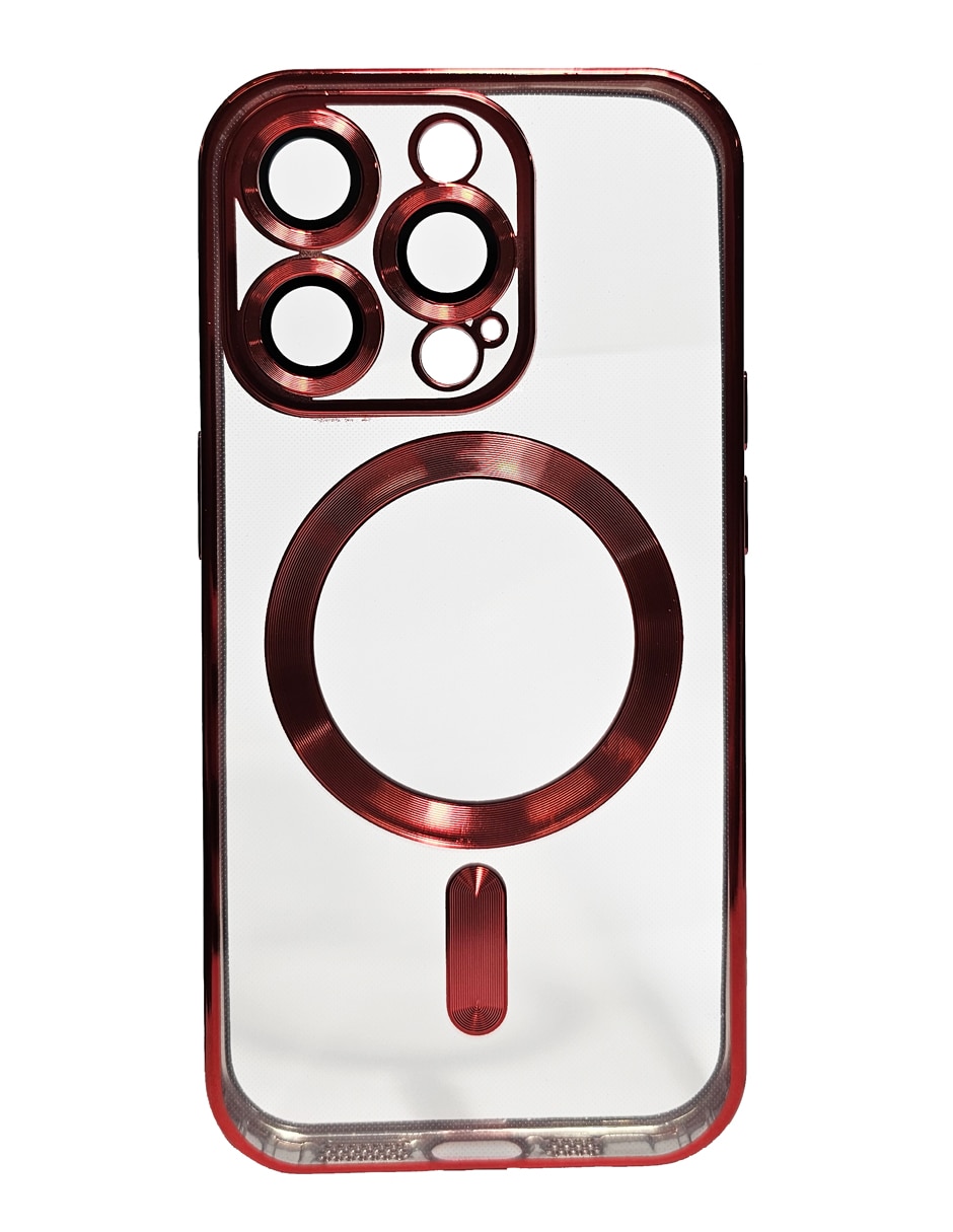 Funda para iPhone Magsafe Platinada de plástico 3