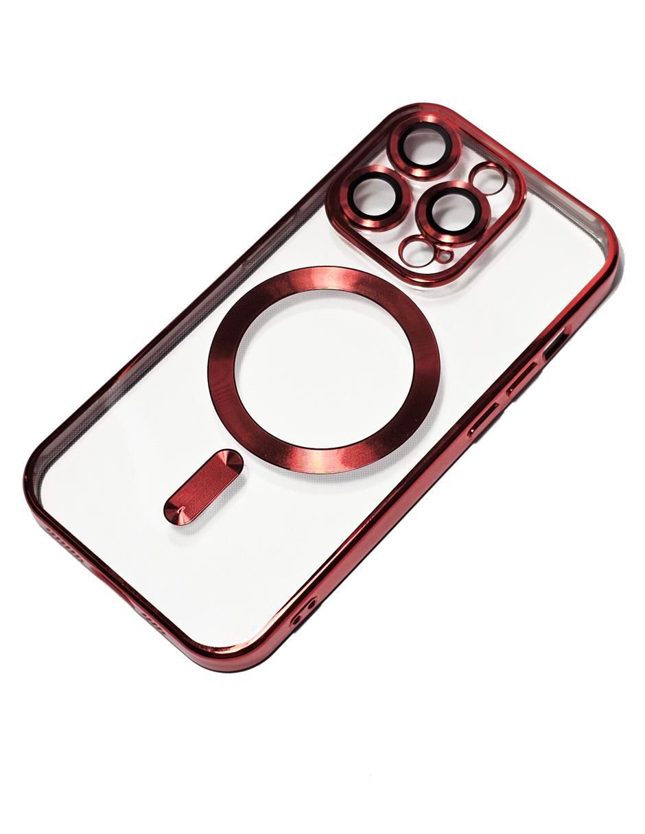 Funda para iPhone Magsafe Platinada de plástico 4