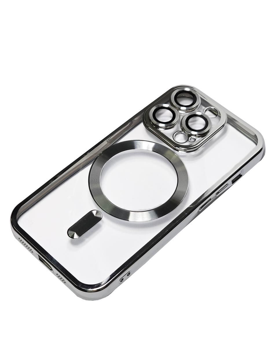 "funda para" apple magsafe platinada "de" plástico