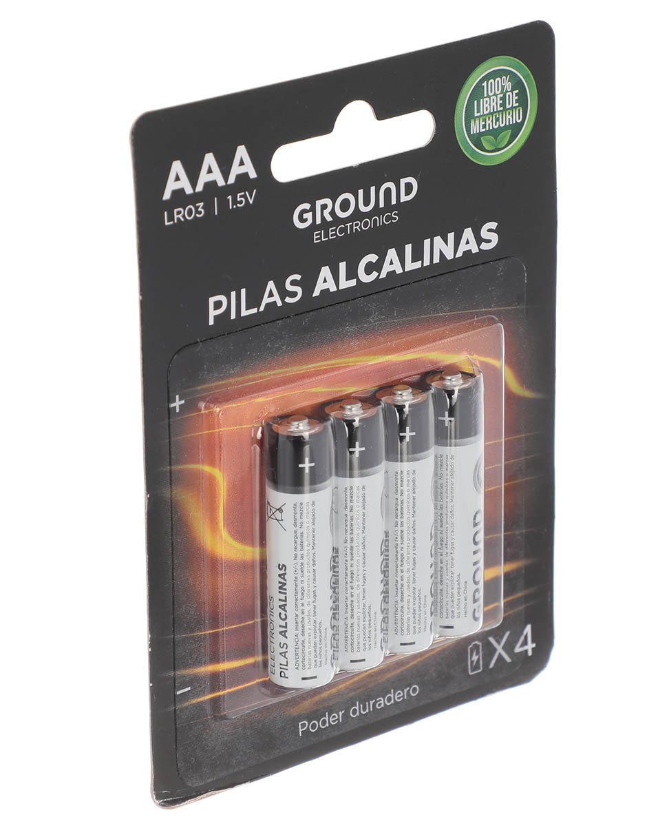 Batería AAA Alcalino 1.5 V 2