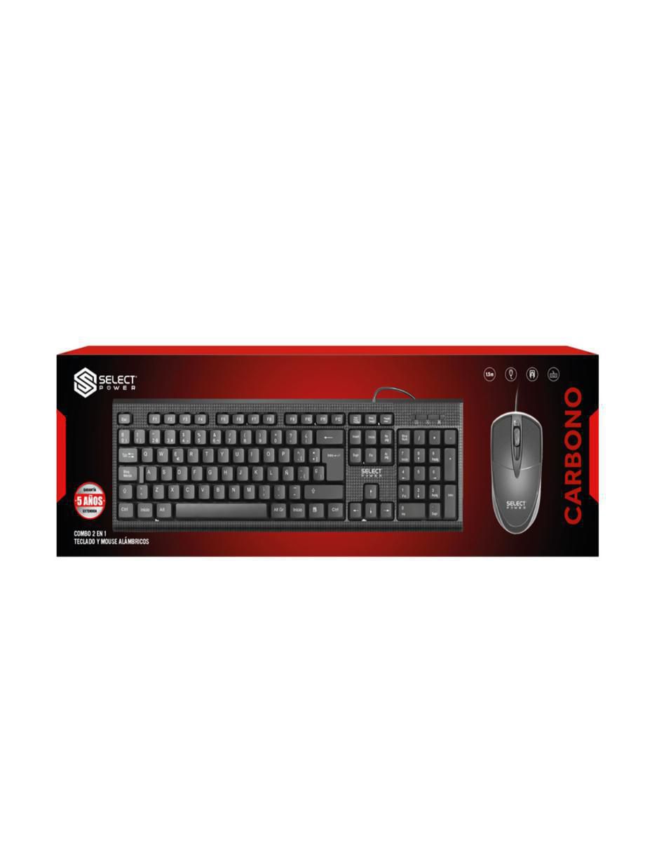 Mouse y teclado T01-SP 3