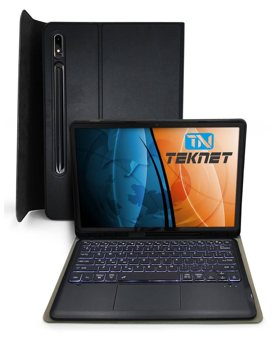 Funda para tablet Teclado para Galaxy Tab S9+ y S9 Fe+ 2