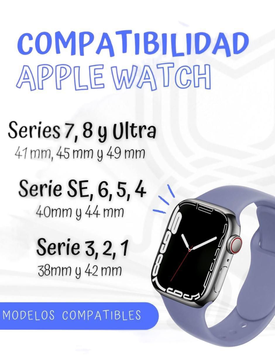 Correa para smartwatch de silicón 7