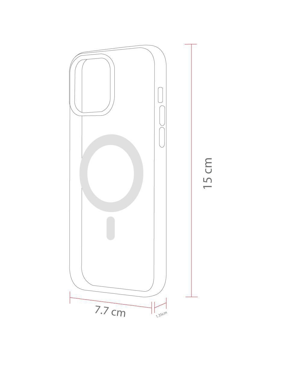 Funda para iPhone 14 de policarbonato 3
