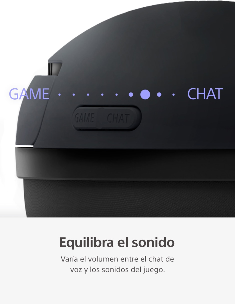 AUDÍFONOS GAMER SONY WH-G500 WH, NEGRO