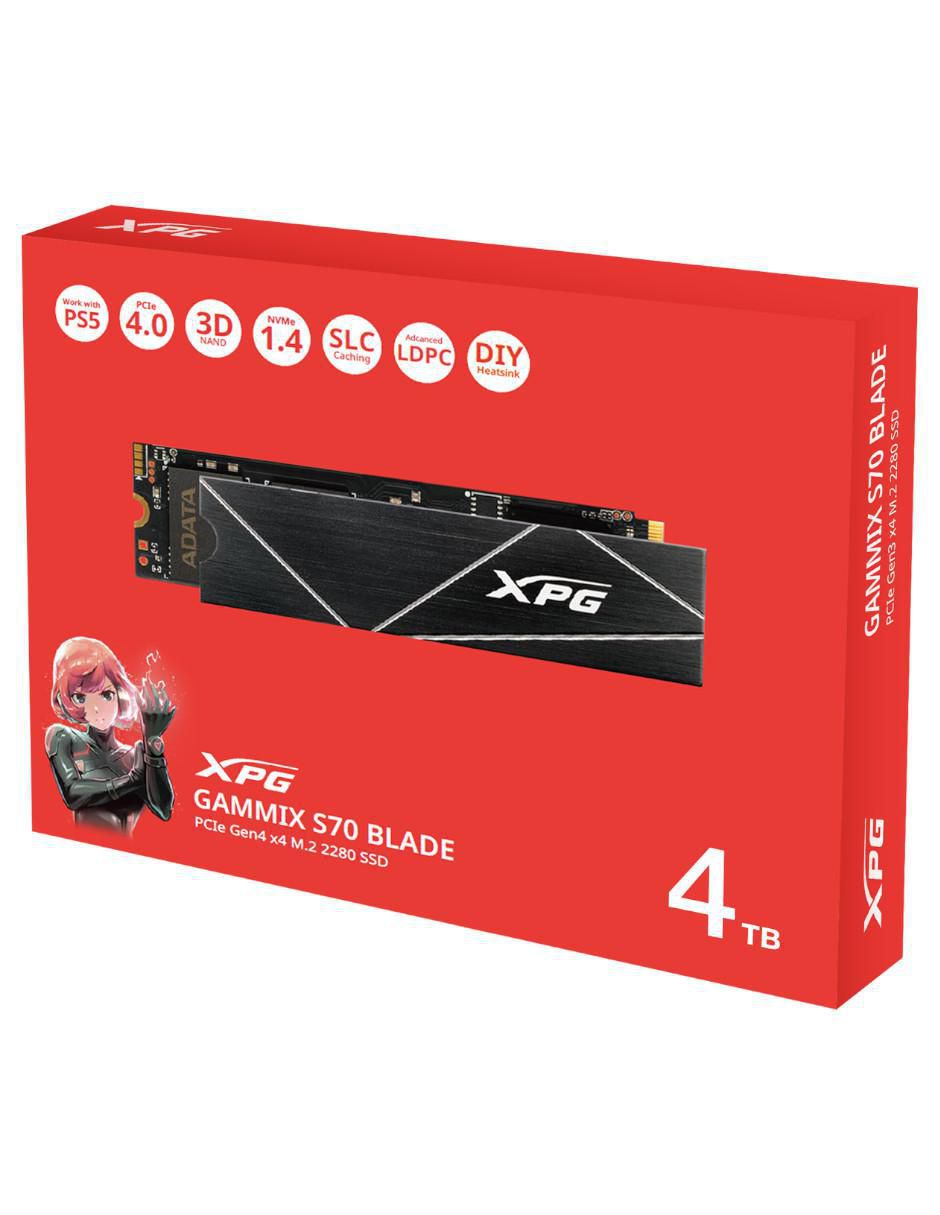 Unidad SSD capacidad 4 TB 6