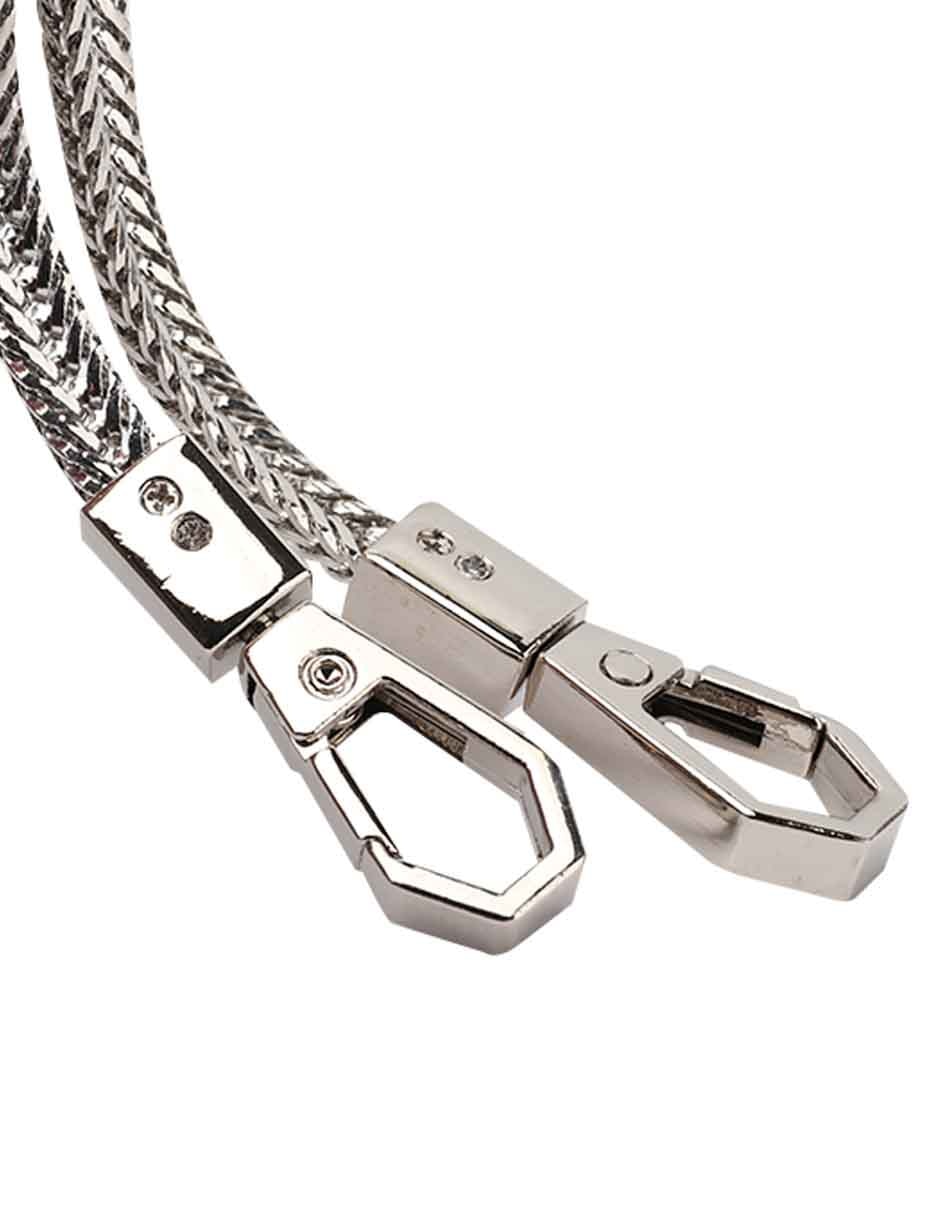 CORREA CELULAR FORWARD METAL, PLATEADO