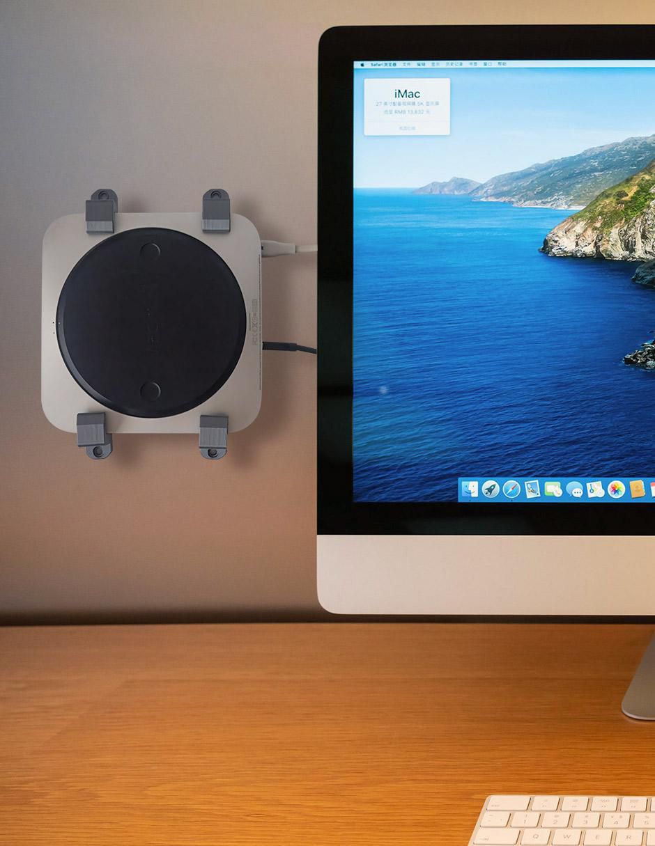 Soporte para ordenador pared Macmini 9
