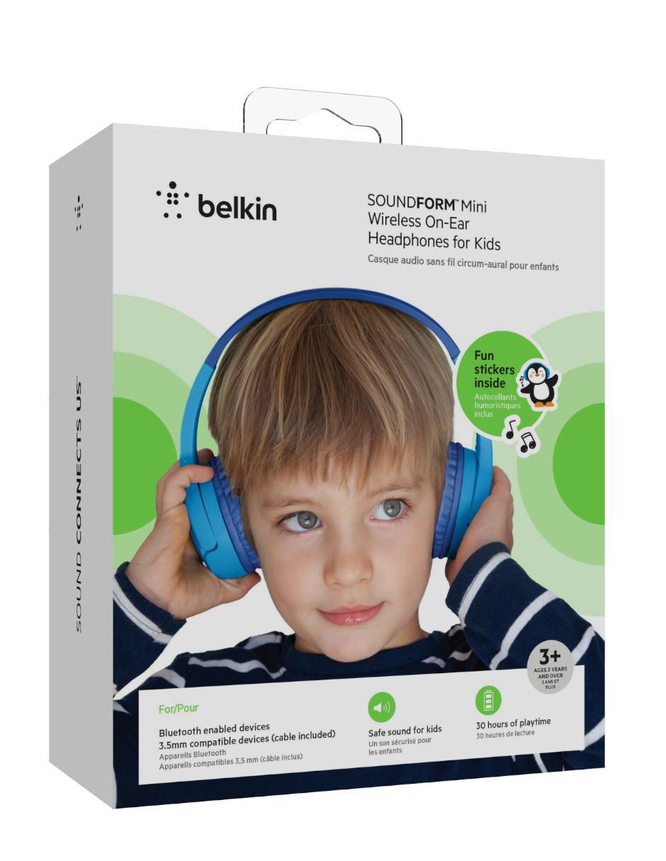 Audífonos Over-Ear Soundform Mini alámbricos e inalámbricos 4