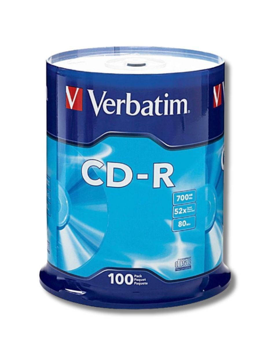 CD-R de 100 piezas 2