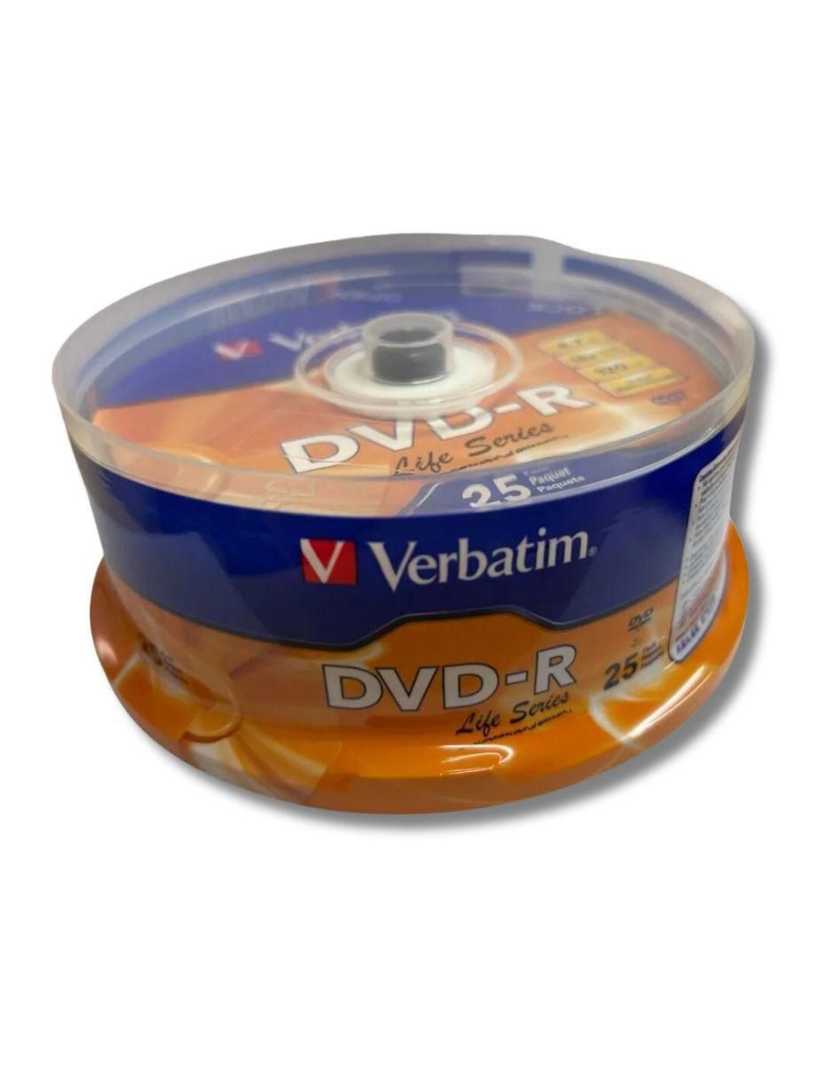 DVD-R de 25 piezas 2