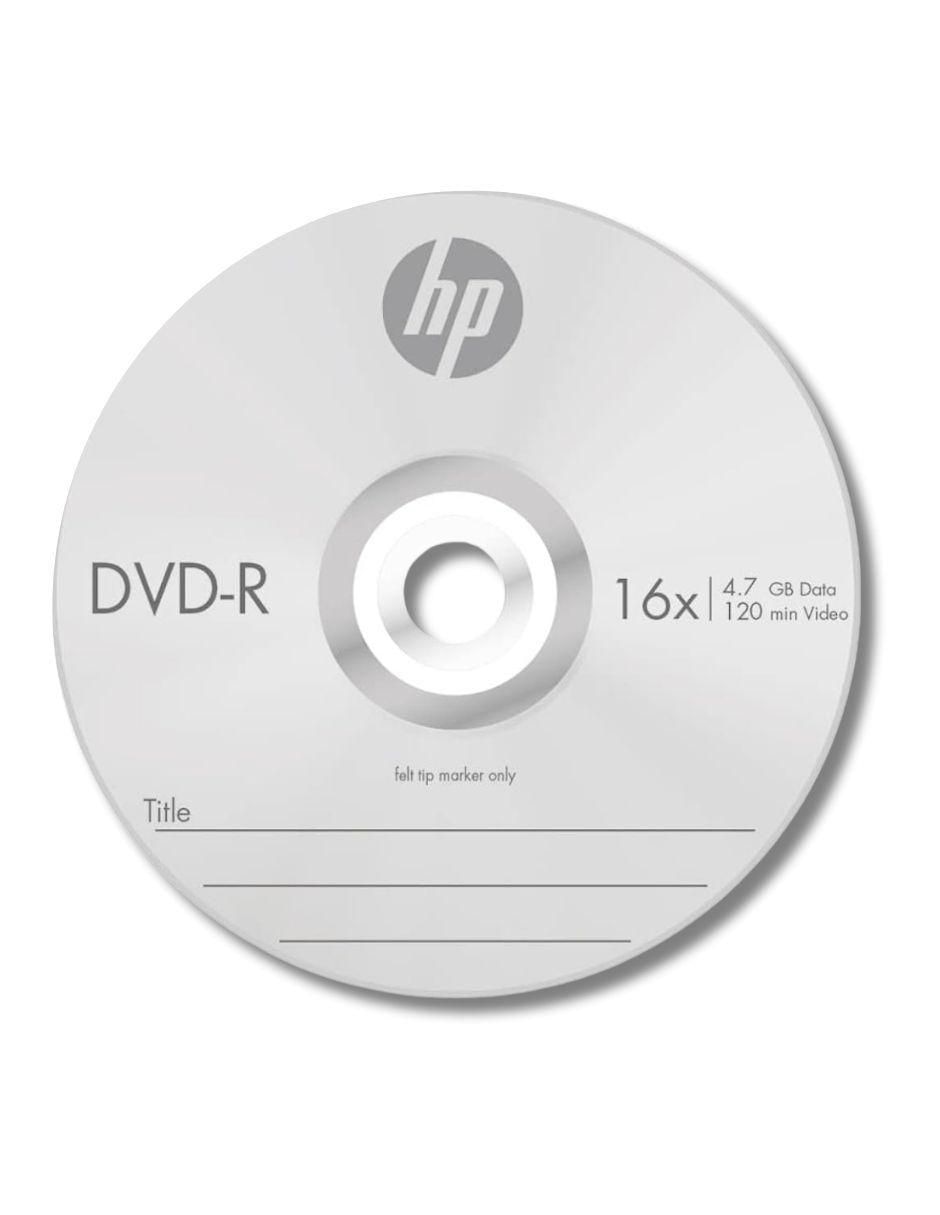 DVD-R de 50 piezas
