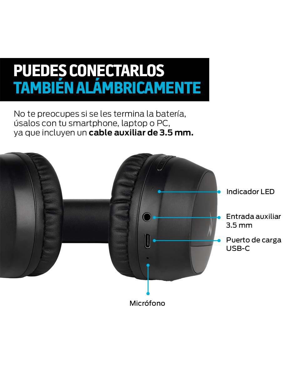 Audífonos Over-Ear alámbricos e inalámbricos con cancelación de ruido 4