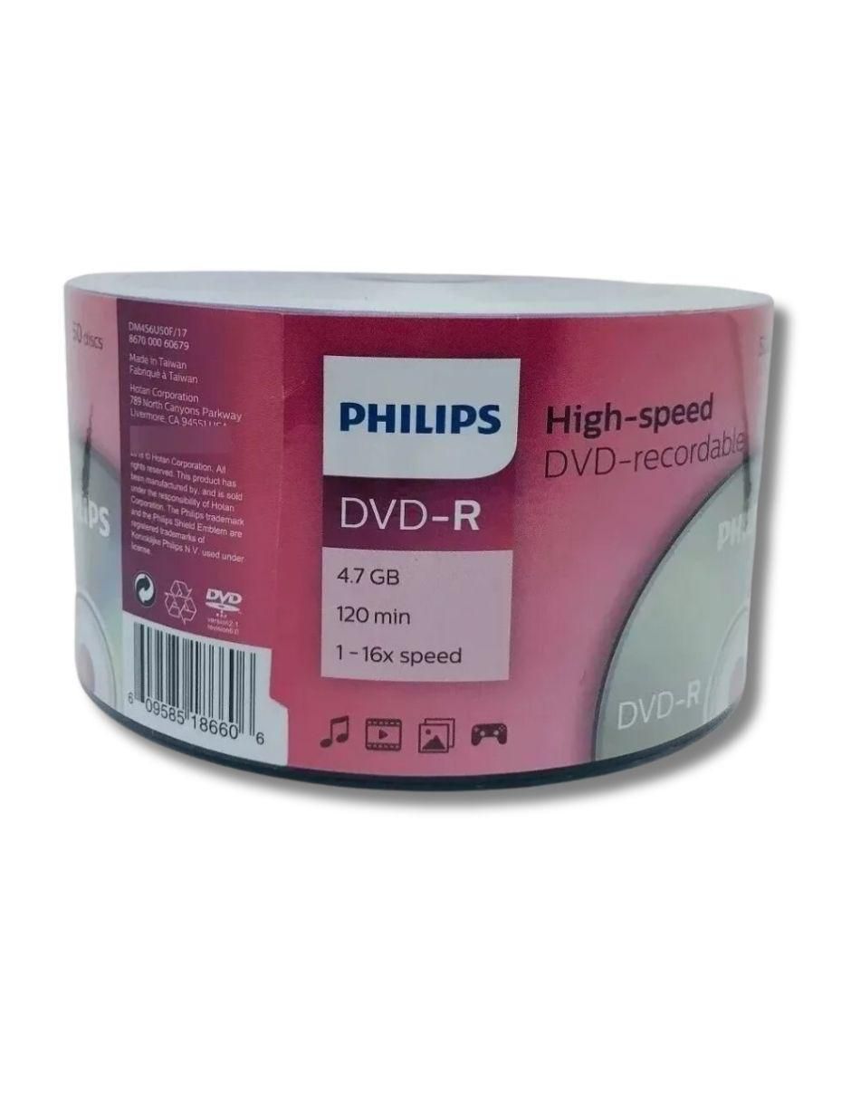DVD-R de 50 piezas