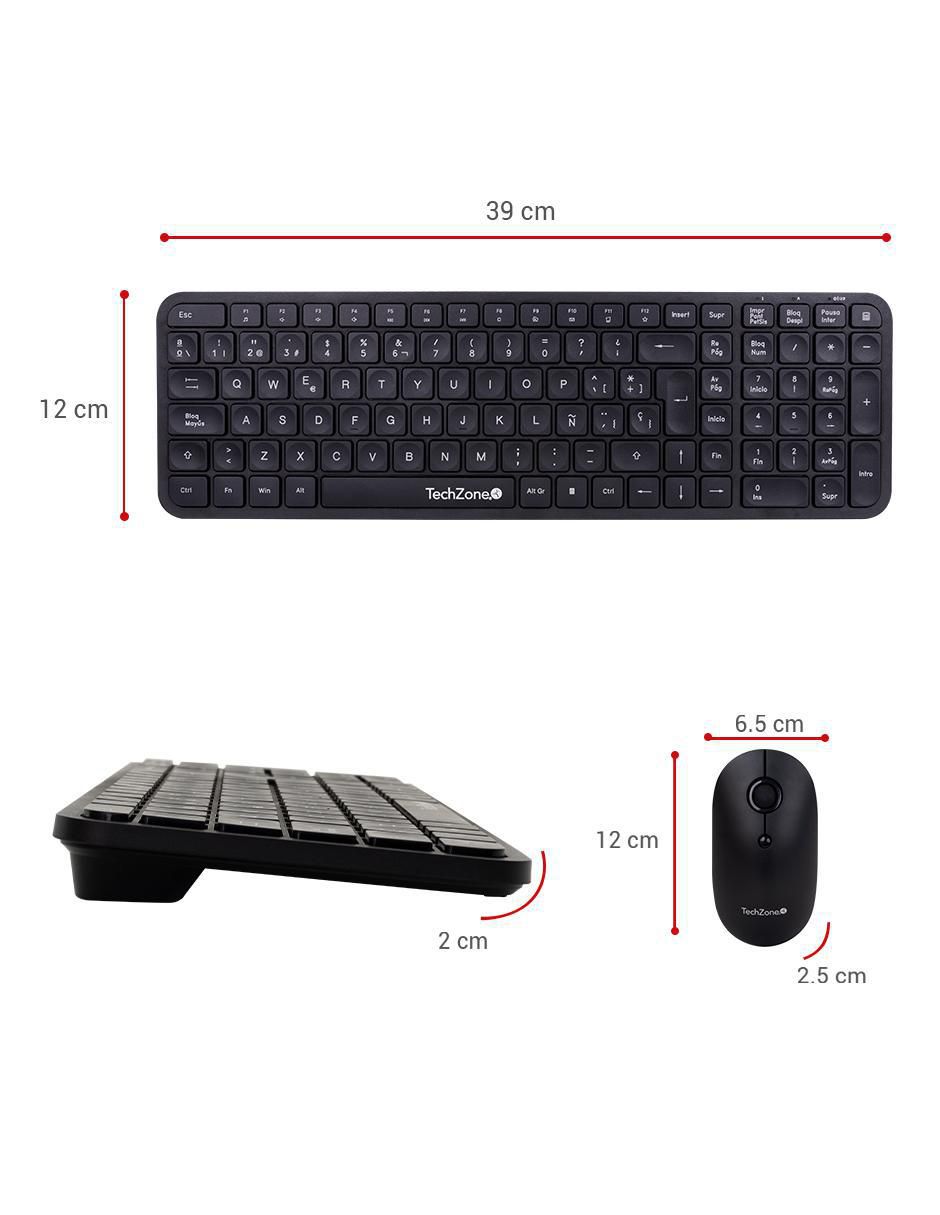Mouse y teclado tzcombina05 8