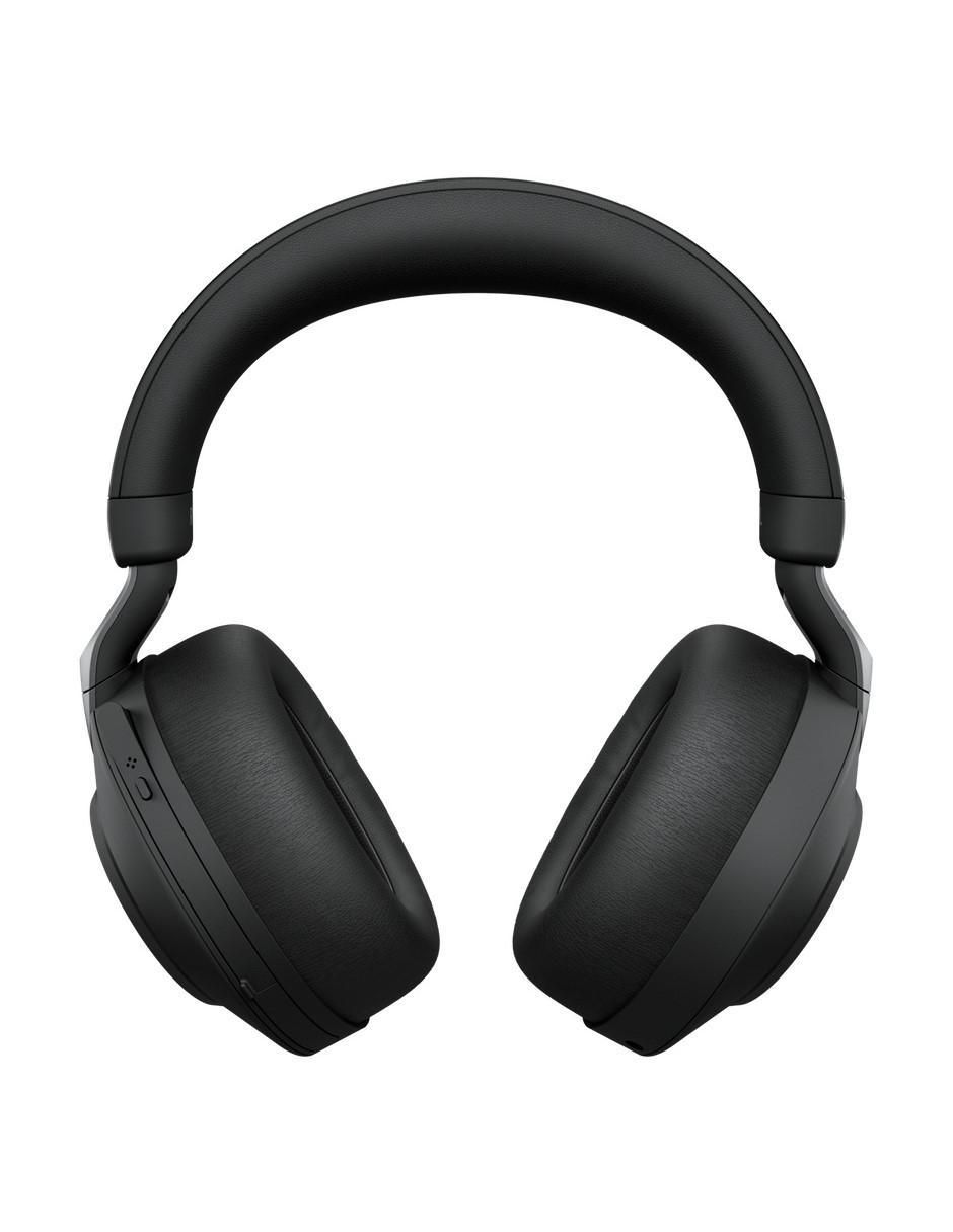 Jabra Evolve2 85 Unified Communication Auriculares Inalámbricos USB Negros  + Soporte de Carga, PcCo