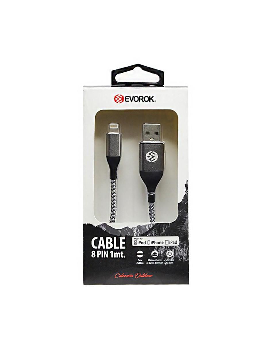 Cable USB A a tipo lightning de 1 m 4