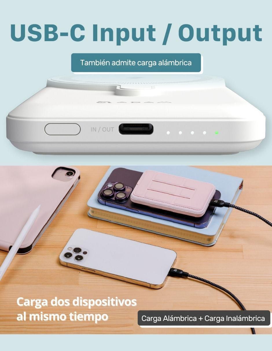 Batería portátil Adam Elements 5000 mAh CS5