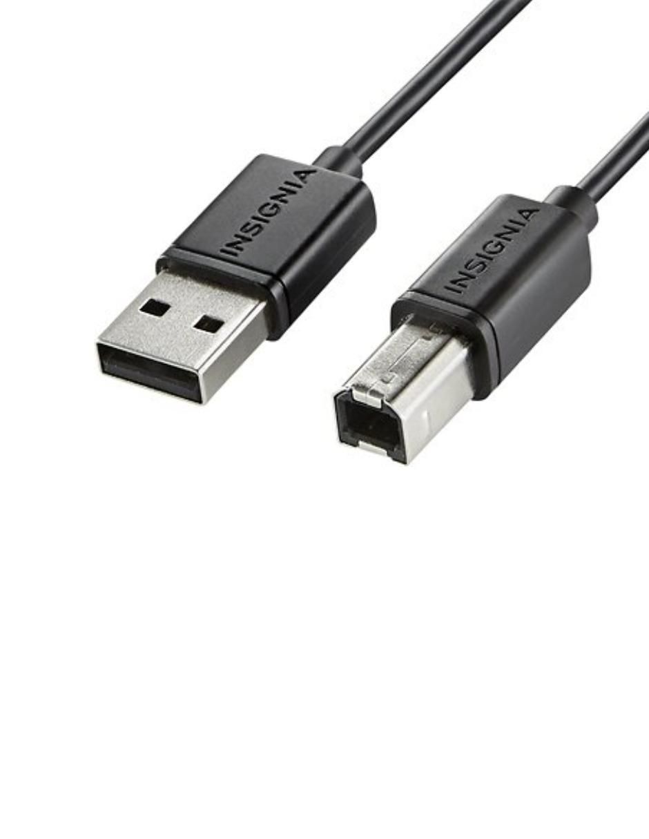 Cable USB B a tipo USB A de 1.8 m