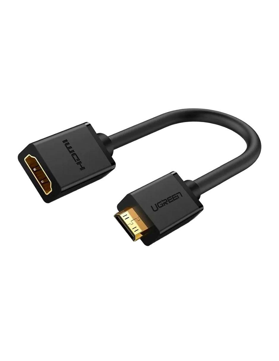 Cable mini HDMI a tipo HDMI 4K de 22 cm 2