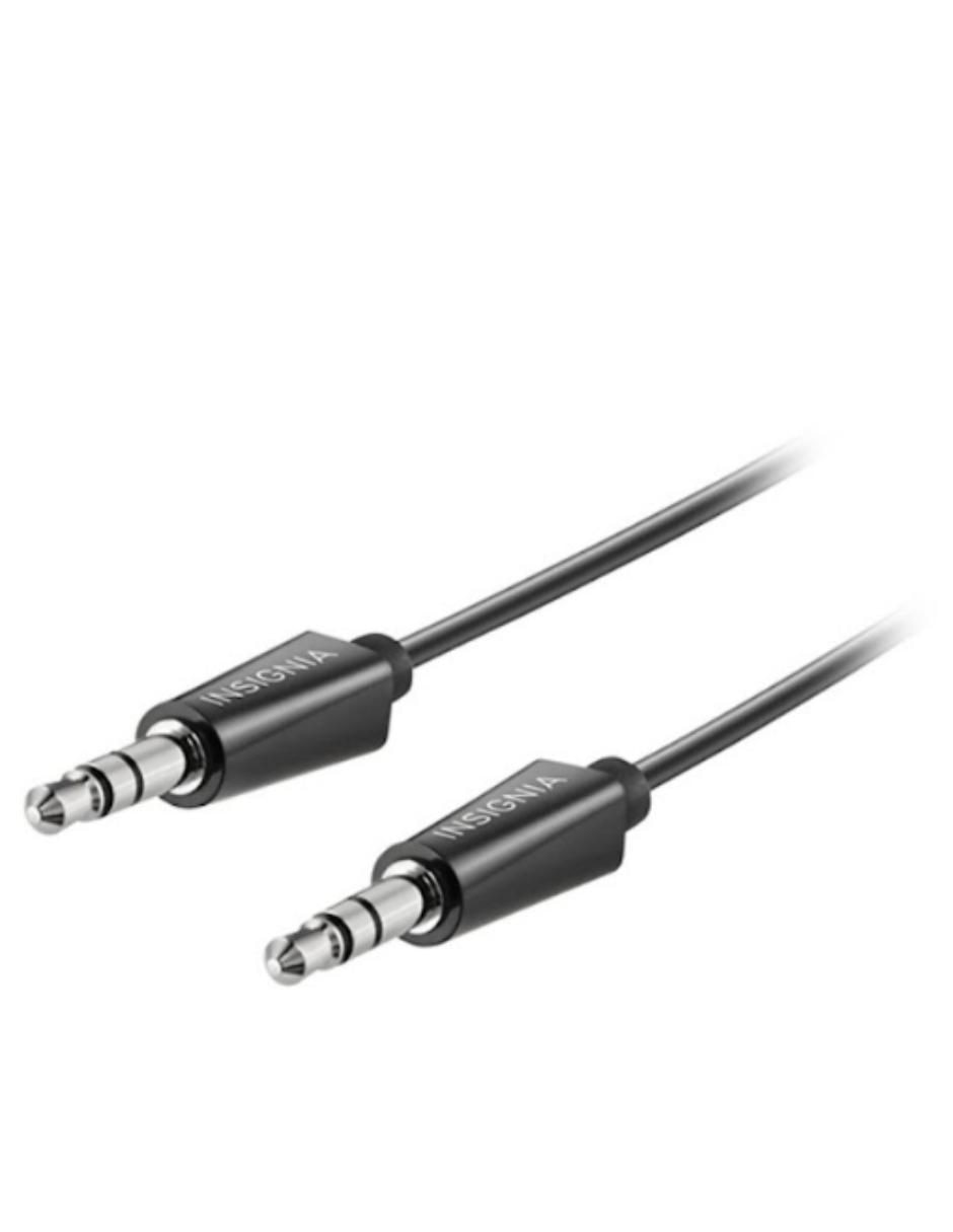 Cable auxiliar 3.5 mm de 1 m
