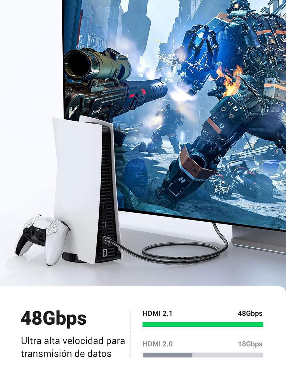 Cable HDMI 8K de 2 m 3