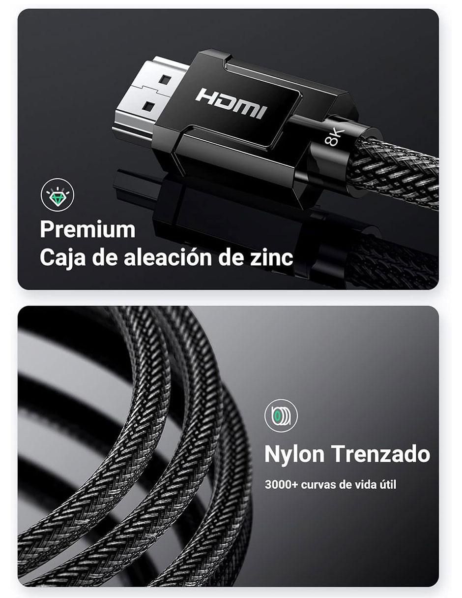 Cable HDMI 8K de 2 m 4