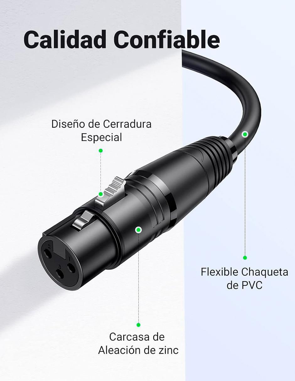 Cable XLR de 3 m 3