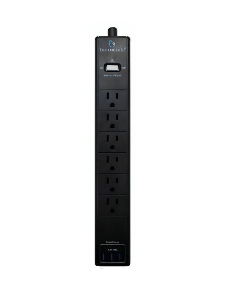 Multicontacto 6 contactos + 3 USB 3
