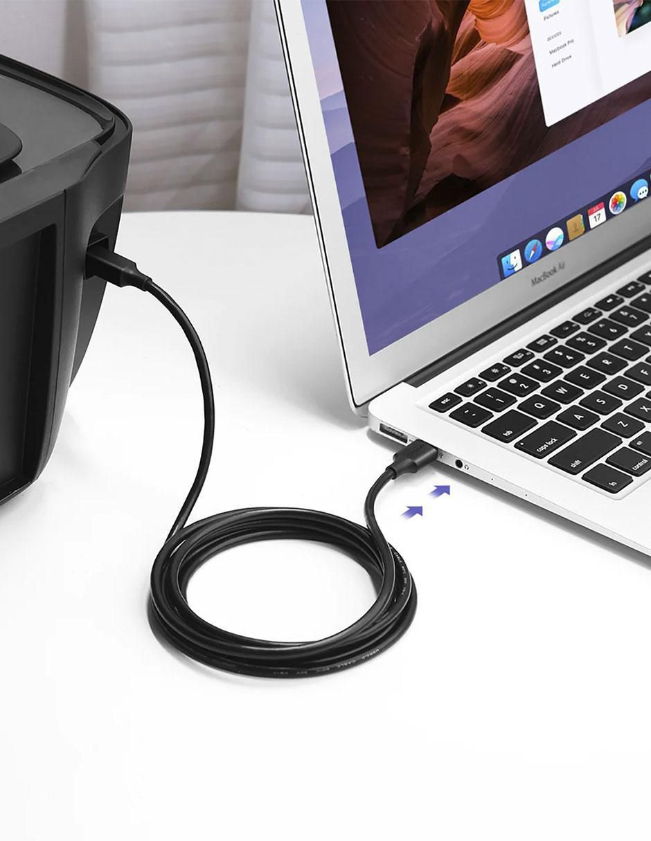 Cable USB A a tipo USB B de 2 m 3