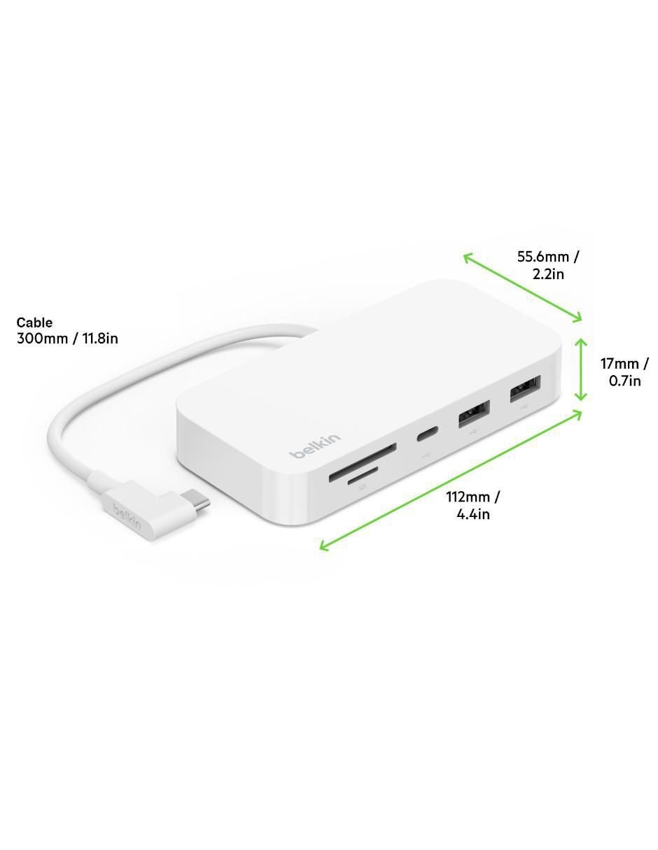 Hub INC011TTWH de 6 Salidas 6