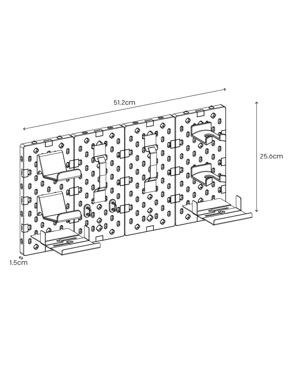 Organizador modular gamer 5