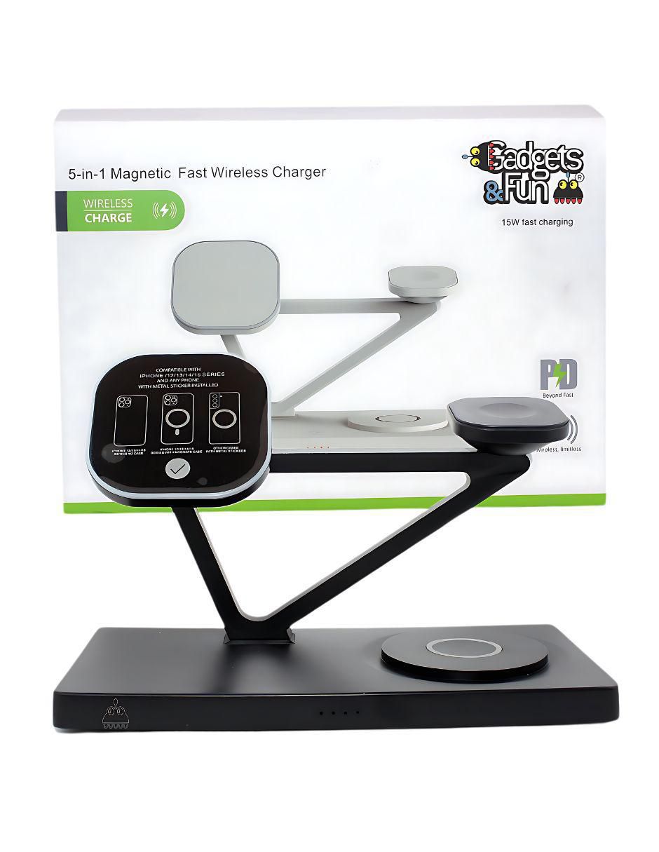 Estación de carga USB + USB tipo C 2