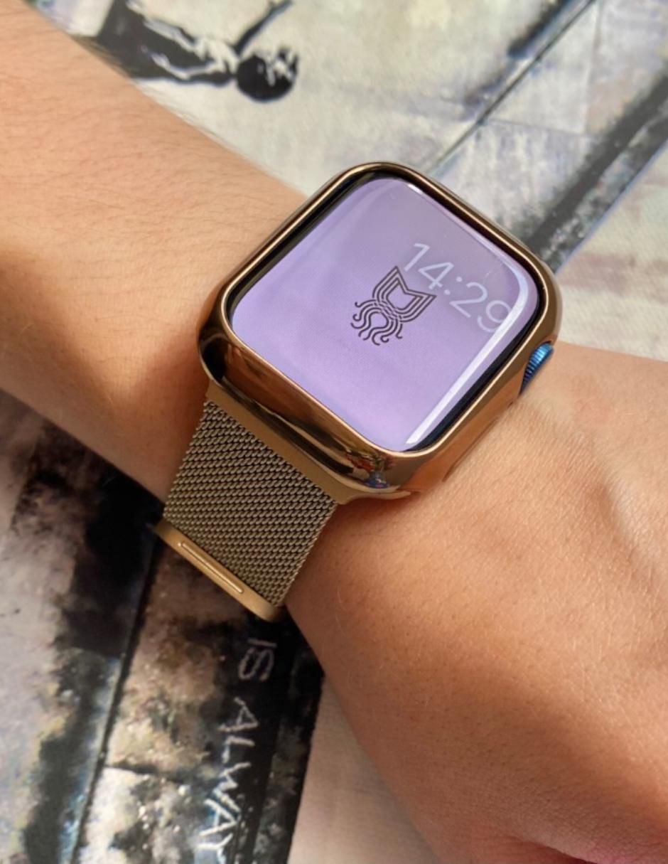 "correa para smartwatch" mamá pulpo "de" acero inoxidable