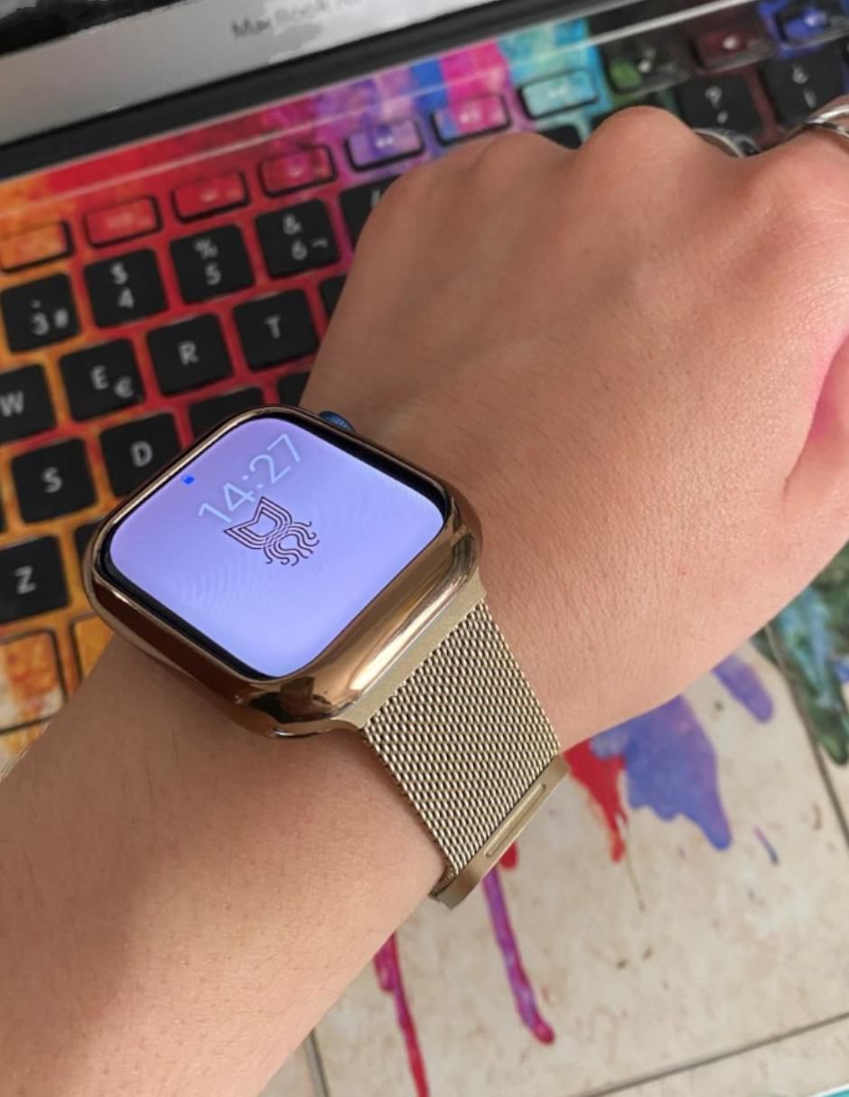 "correa para smartwatch" mamá pulpo "de" acero inoxidable