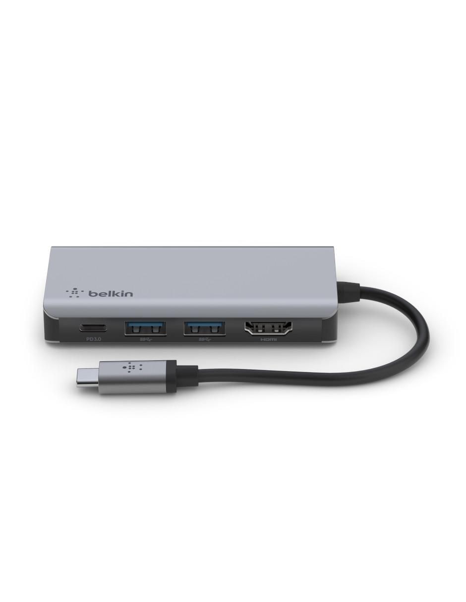 Hub avc006btsgy de 4 puertos USB 2