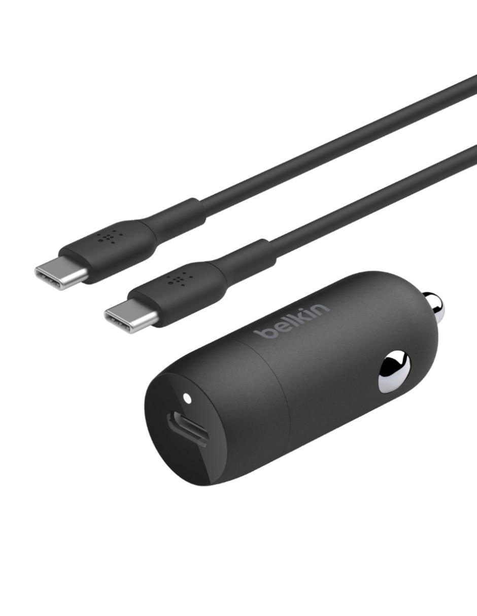 Cargador auto USB tipo C