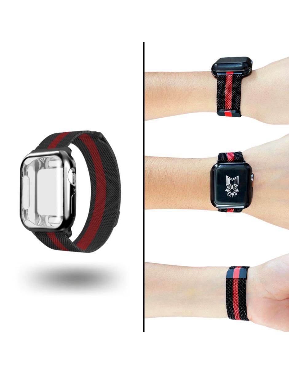 "correa para smartwatch" mamá pulpo "de" acero inoxidable