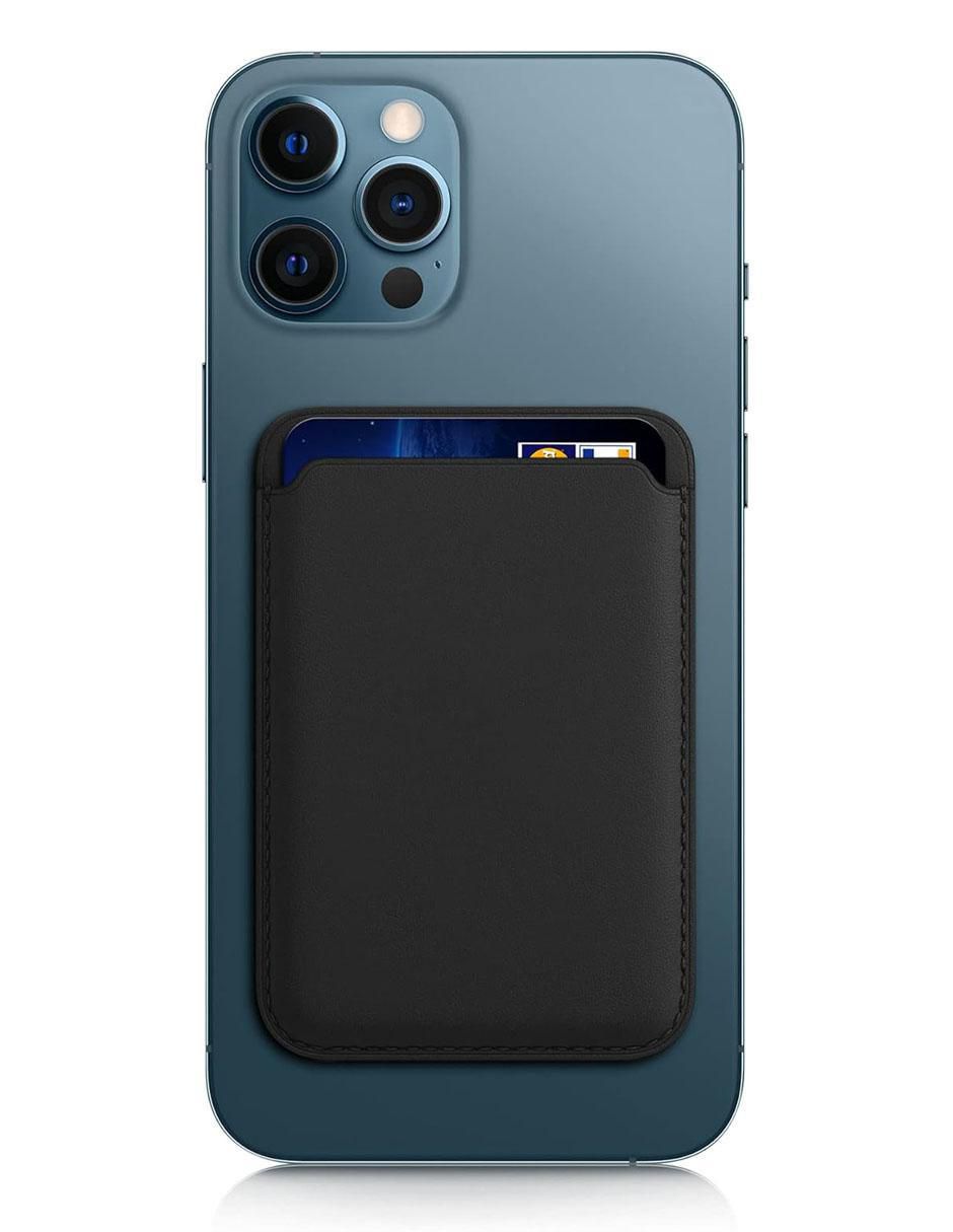 Tarjetero para celular de piel unisex 3