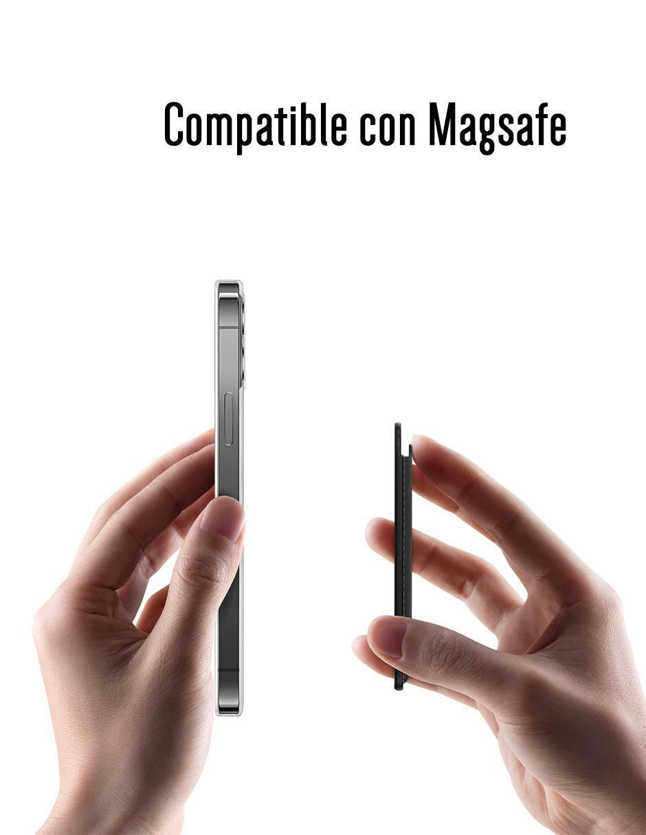 Tarjetero para celular de piel unisex 4