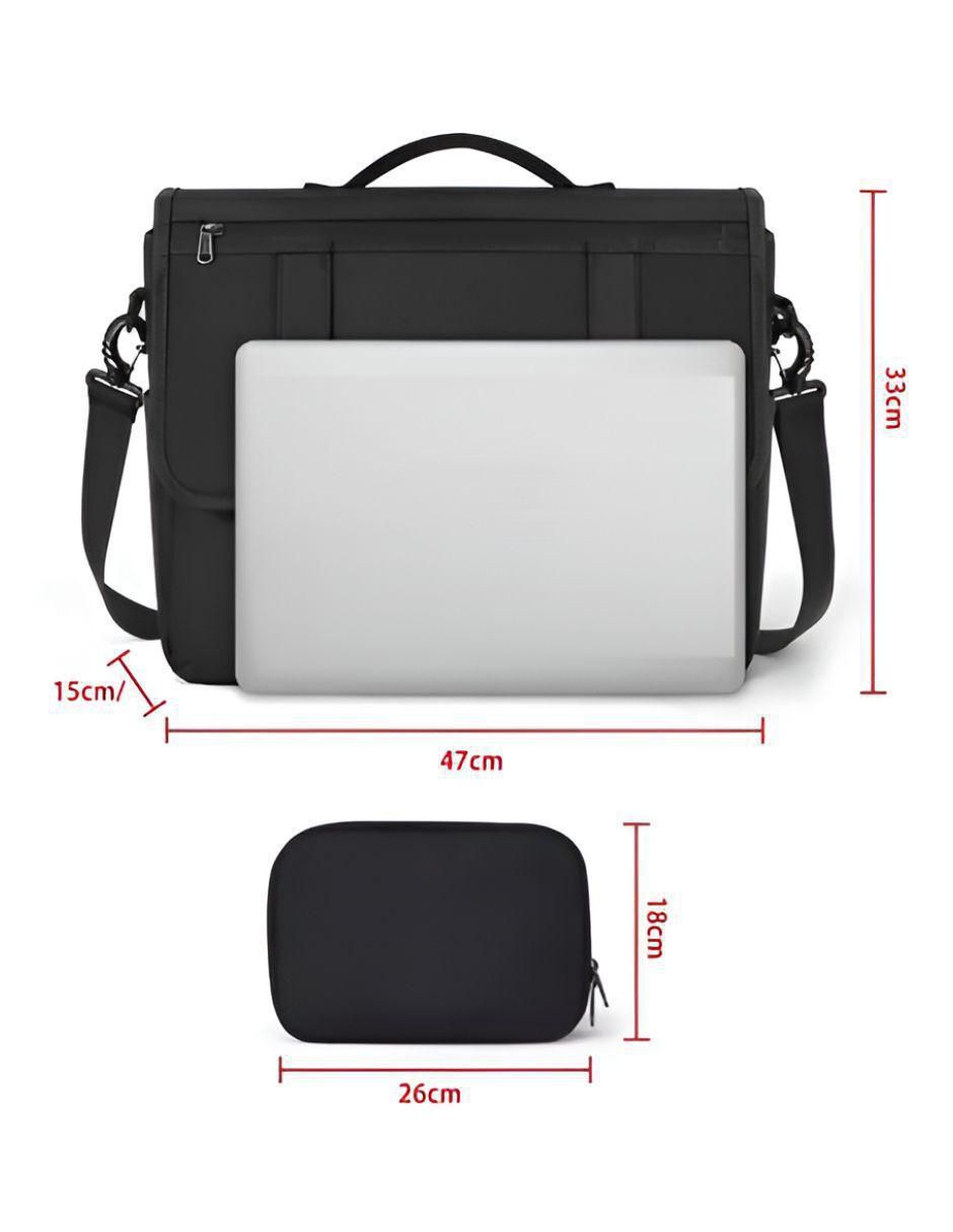 Maletín bolsa porta laptop 15.6 pulgadas 5